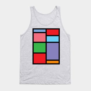 Pizzazz Color Block Tank Top